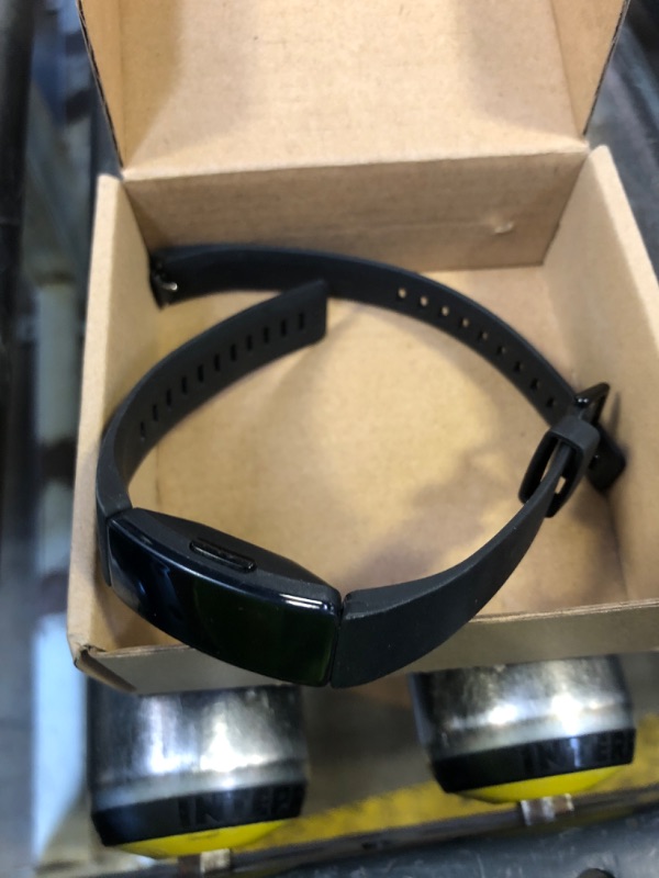 Photo 1 of Fitbit Inspire HR Heart Rate and Fitness Tracker, One Size (S and L Bands Included), 1 Count
