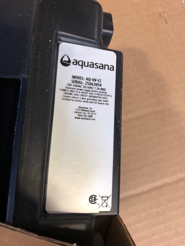 Photo 1 of Aquasana Whole House Water UV Filter System | UV Purifier | Sterilizes 99.99% of Bacteria & Viruses and 99% of Cysts | Lasts 12 Months| AQ-UV-10C