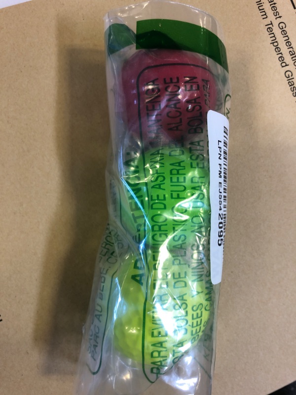 Photo 1 of Golf Balls 3Pack Colored Gift Training Novelty Practice Variety Fun Set for All Golfers Kids Blue Green Red Yellow Colorful