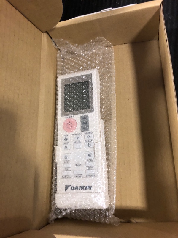 Photo 1 of Daikin White Remote Control with Wall Holder 2531835