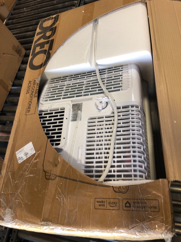 Photo 1 of Dreo Portable Air Conditioners, 12000 BTU ASHRAE (8,000 BTU DOE) Smart AC Unit for Bedroom with Drainage-free Cooling, APP/Voice/Remote, Fan & Dehumidifier, Floor AC for Room Indoors, AC515S New