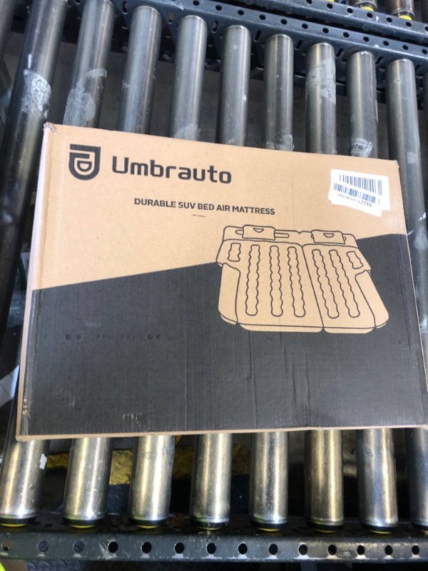 Photo 1 of Umbrauto SUV Air Mattress for Trunk: Upgraded Car Camping Mattress with Flocked Surface and Extra Thick Bottom, Van Sleeping Bed for Back Seat with Pump, Nozzle, Repair Patch, Carry Bag