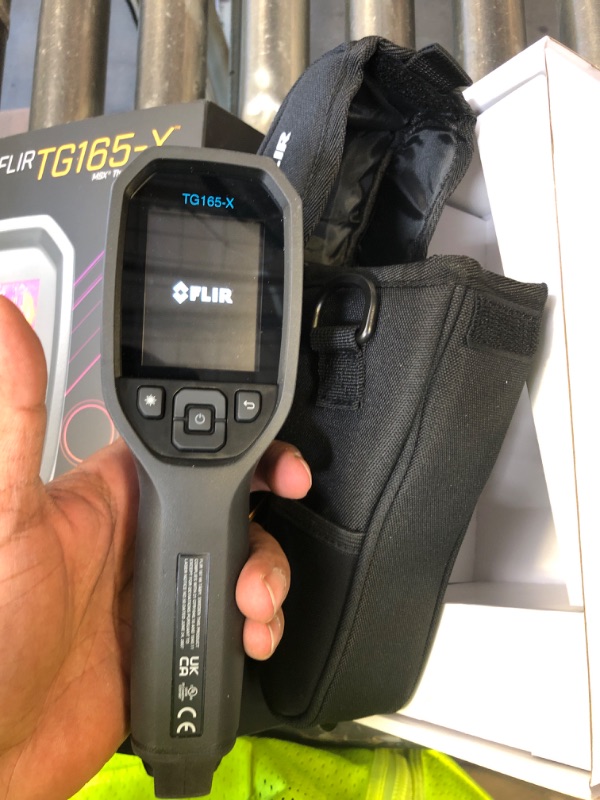 Photo 1 of FLIR TG165-X Thermal Imaging Camera with Bullseye Laser: Commercial Grade Infrared Camera for Building Inspection, HVAC and Electrical