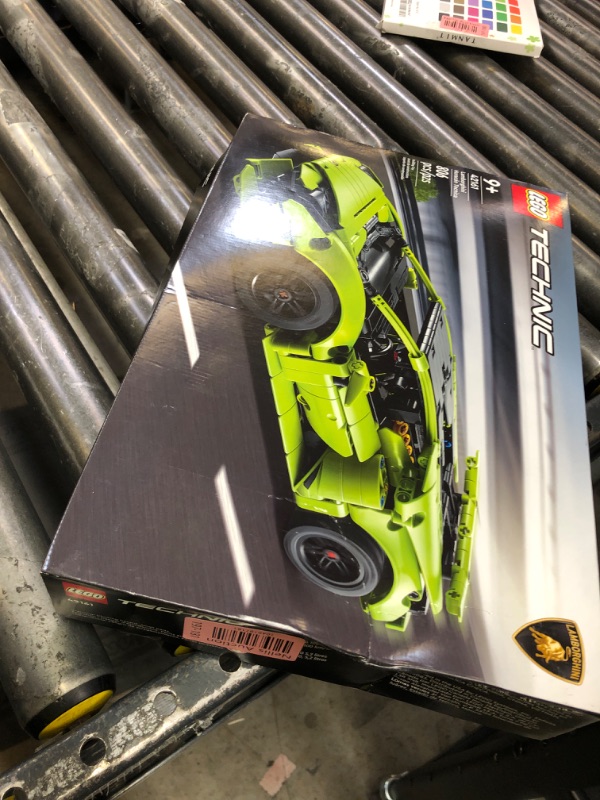 Photo 1 of LEGO Technic Lamborghini Huracán Tecnica Advanced Sports Car Building Kit for Kids Ages 9 and up Who Love Engineering and Collecting Exotic Sports Car Toys, 42161