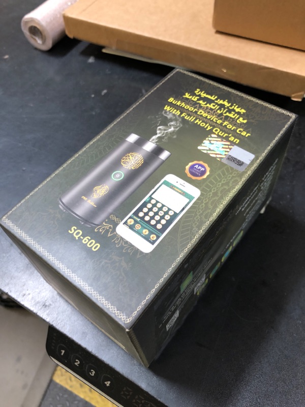 Photo 1 of OUD Bukhoor 2 in 1 Electric Incense Burner with Quran Speaker, Rechargeble Bakhoor Burner Aroma Diffuser for Car Office Home Bedroom Living Room Study Spa