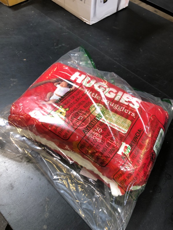 Photo 1 of Huggies Newborn Diapers, Little Snugglers Baby Diapers, Size Preemie (up to 6 lbs), 30 Count