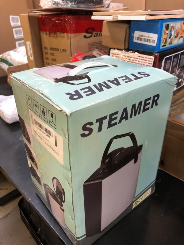 Photo 1 of TaTalife Sauna Steamer, Portable Steam Generator, 3L Stainless Steel Steamer for Sauna Pot, Smart Touch Button Sauna for Home, Steam Sauna Machine with Timer Display Mist Moisturizing for Body Detox