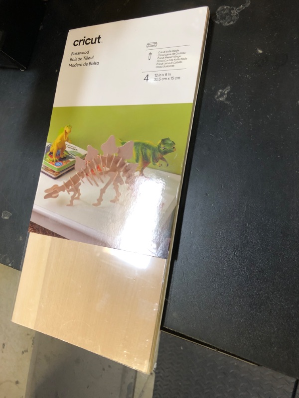 Photo 1 of Cricut 6X12(4) Basswood Natural