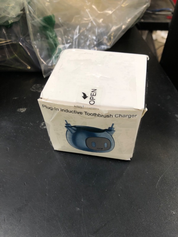 Photo 1 of Electric Toothbrush Wall Charger, Wireless Charger Outlet for Inductive Electric Toothbrush, for Oral-B/Philips Sonicare/AquaSonic / 7AM2M AM101 AM100 and More Other Brands (White)