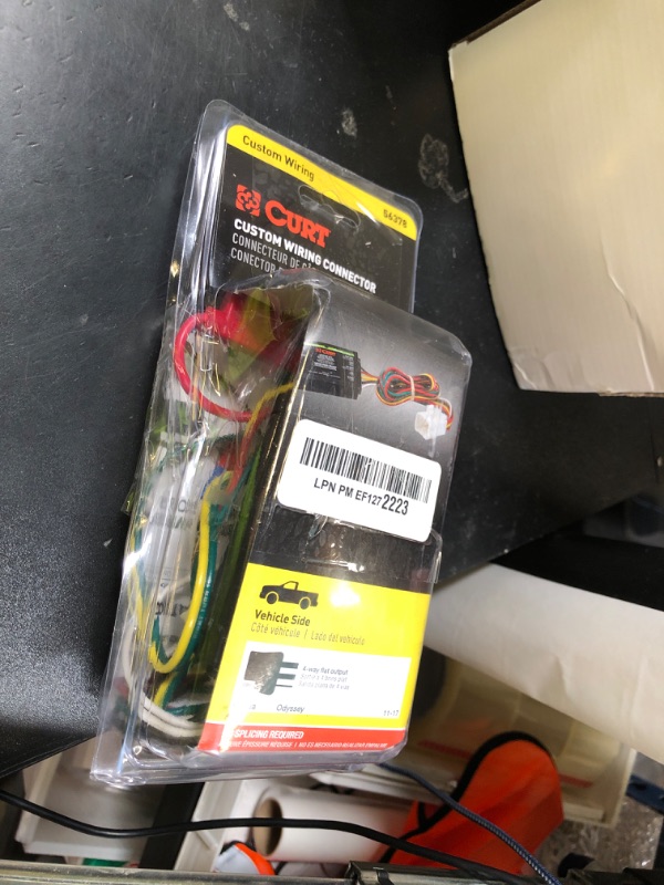 Photo 1 of CURT 56378 Vehicle-Side Custom 4-Pin Trailer Wiring Harness, Fits Select Honda Odyssey