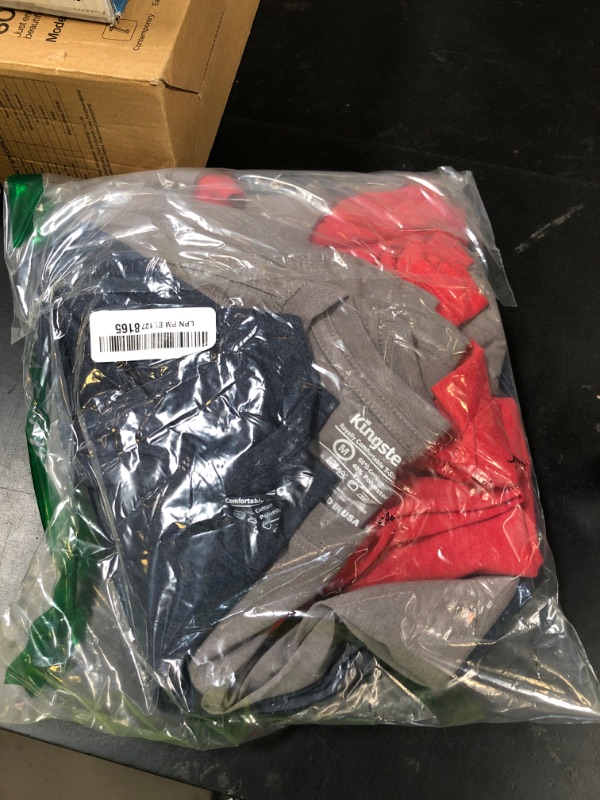 Photo 1 of Kingsted Men's T-Shirts Pack - Royally Comfortable - Super Soft Cotton Blend - Short Sleeve Tagless Crewneck - Plain Colored Classic Tees (4 Pack, Favorites, Medium)