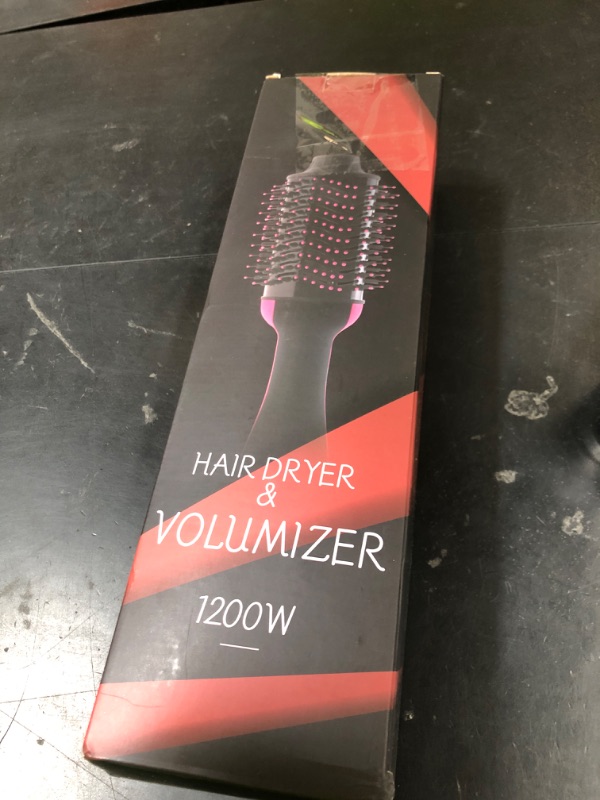 Photo 1 of Hair Dryer Brush Blow Dryer in One, Upgraded 4 in 1 Hair Dryer and Styler Volumizer with Negative Ion Anti-frizz Ceramic Titanium Barrel Hot Air Hair Straightener Brush