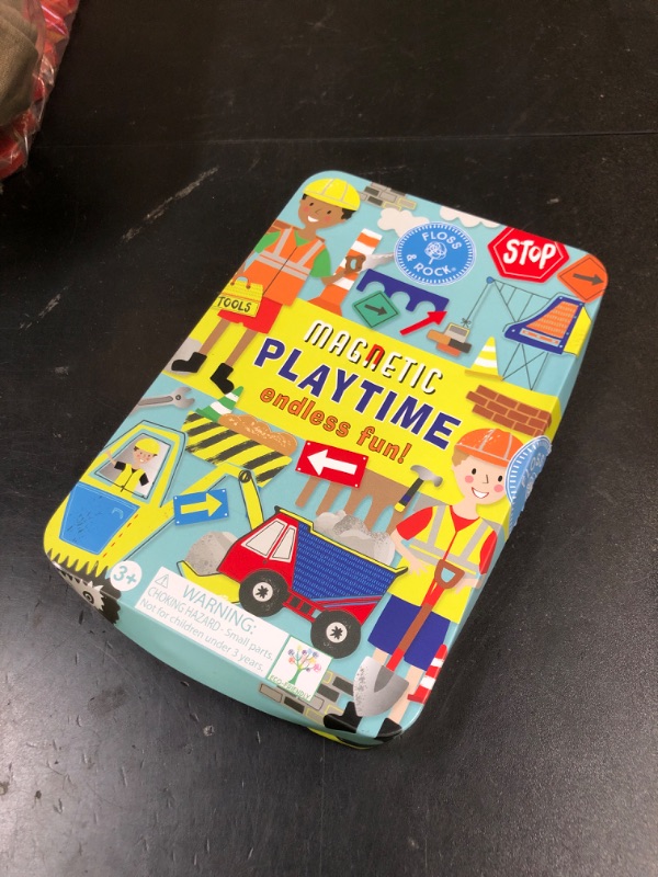 Photo 1 of Floss & Rock Construction Magnetic Playtime, 7.67-inch Height, Creative, Imaginative Play