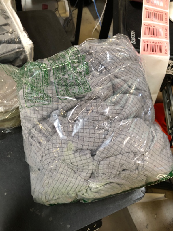Photo 1 of Hudson Comfort RV Dinette Cushion Covers - Microfiber Stretchable Fabric Designed to Fit Wide Variety of Seats - Camper Cushion Slipcovers - Includes 2 Backrest Covers & 2 Bench Covers (Gray, 2 Sets)