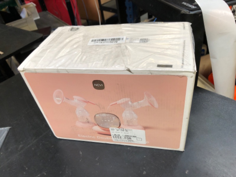 Photo 1 of NCVI Double Electric Breast Pump 8782, Portable Anti-Backflow, with 4 Size Flanges, 4 Modes & 9 Levels, LED Display, 10 Breastmilk Storage Bags, Ultra-Quiet and Pain Free Breast Pumps
