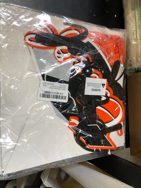 Photo 1 of 2025 Graduation Decorations Set - So Proud of You - Class of 2025 Balloon Boxes for Memorable Grad Party Supplies, Indoor/Outdoor Congrats Grad Home Door Décor Essentials? orange and black?