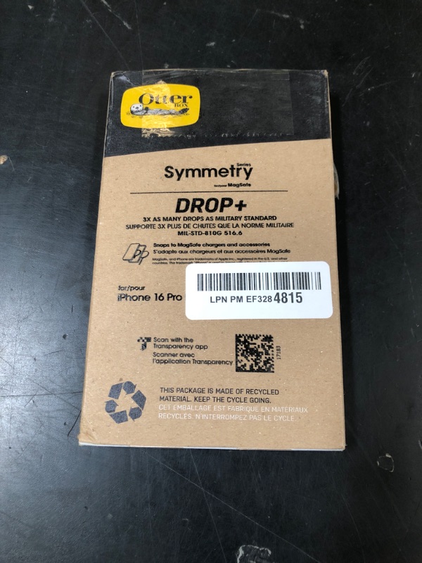 Photo 1 of OtterBox iPhone 16 Pro Max Symmetry Series Clear Case - Clear
