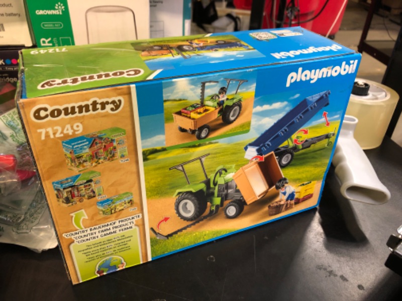 Photo 1 of Playmobil Harvester Tractor with Trailer