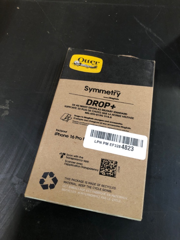 Photo 1 of OtterBox iPhone 16 Pro Max Symmetry Series Clear Case - Clear