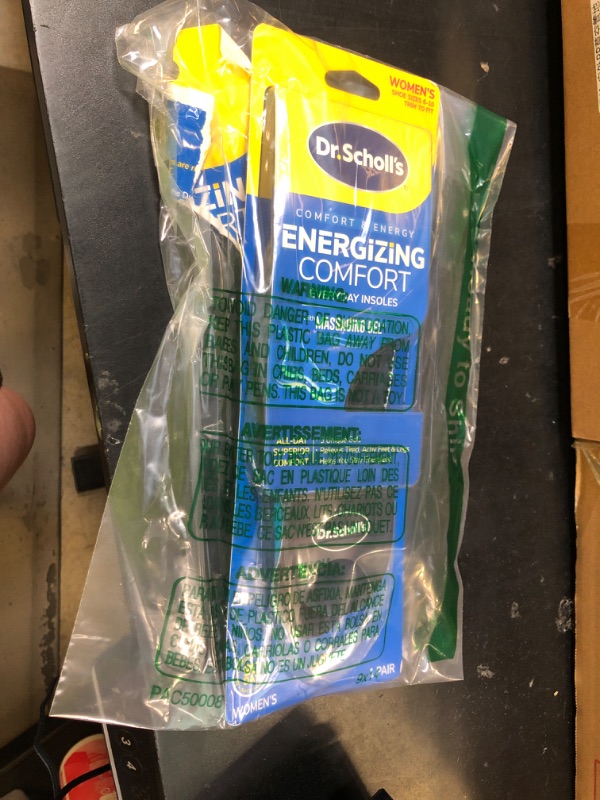 Photo 1 of Dr. Scholl’s Energizing Comfort Women’s Everyday Insoles with Massaging Gel - Clinically Proven, All-Day Energy and Comfort Inserts with Patented Triple Gel Design - Shock Absorbing, Arch Support
