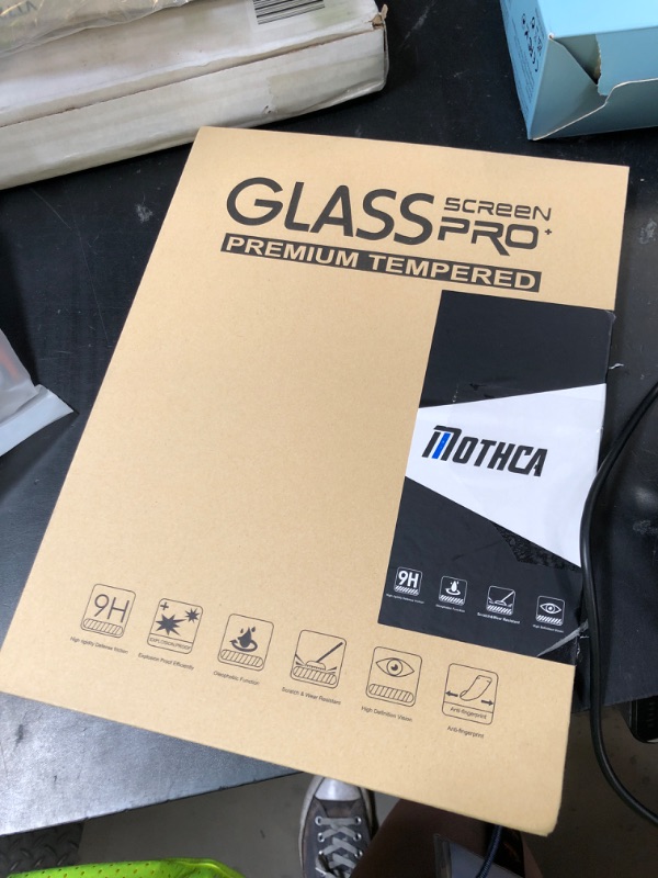 Photo 1 of Mothca Matte Glass Screen Protector for iPad 11-inch A16 2025 (11th Generation) / iPad 10th Generation 10.9-inch 2022 Anti-Glare & Anti-Fingerprint Tempered Glass with Alignment Frame, Smooth as Silk