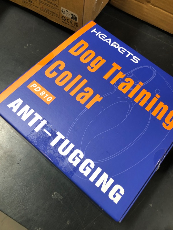 Photo 1 of Anti-Tugging Dog Training Collar with Remote Control, Auto Leash Pulling Stop, 1600FT Electric Collars with Beep, Vibration, Safe Static, IPX7 Rechargeable E-Collar for Small Medium Large Dogs, Orange