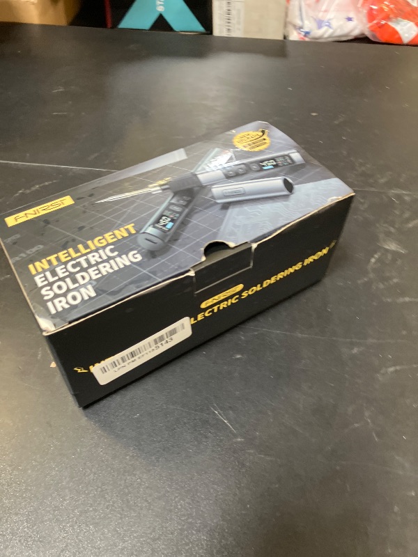 Photo 1 of FNIRSI HS-02A 100W Portable Corded Soldering Iron Kit, 3S Fast Heating, 212-842?, Pre-set 3 Groups Temperature, 6 F245 Soldering Tips, Smart Digital Soldering Iron Pen Tool for Electronics Repair