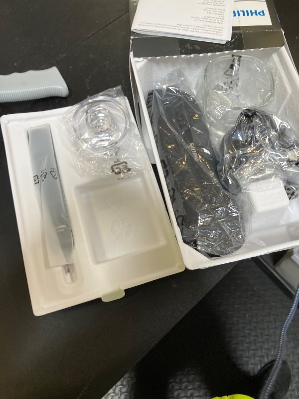 Photo 1 of Philips Sonicare DiamondClean Smart 9500 Electric Toothbrush, Sonic Toothbrush with App, Pressure Sensor, Brush Head Detection, 5 Brushing Modes and 3 Intensity Levels, Black, Model HX9923/11