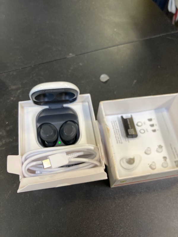 Photo 1 of Samsung Galaxy Buds FE True Wireless Bluetooth Earbuds, Comfort and Secure in Ear Fit, Auto Switch Audio, Touch Control, Built-in Voice Assistant, Graphite [US Version, 1Yr Manufacturer Warranty]
