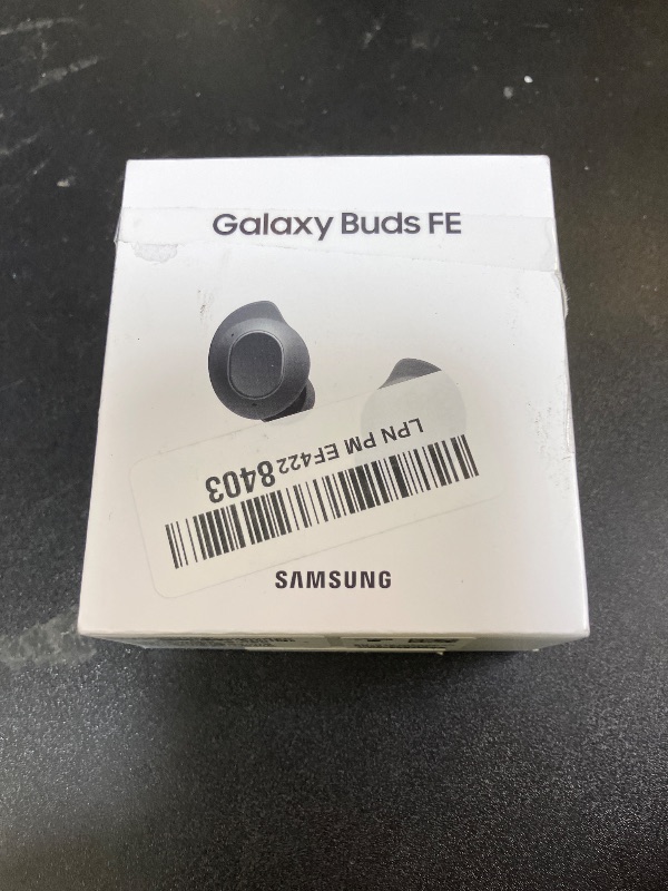 Photo 1 of Samsung Galaxy Buds FE True Wireless Bluetooth Earbuds, Comfort and Secure in Ear Fit, Auto Switch Audio, Touch Control, Built-in Voice Assistant, Graphite [US Version, 1Yr Manufacturer Warranty]