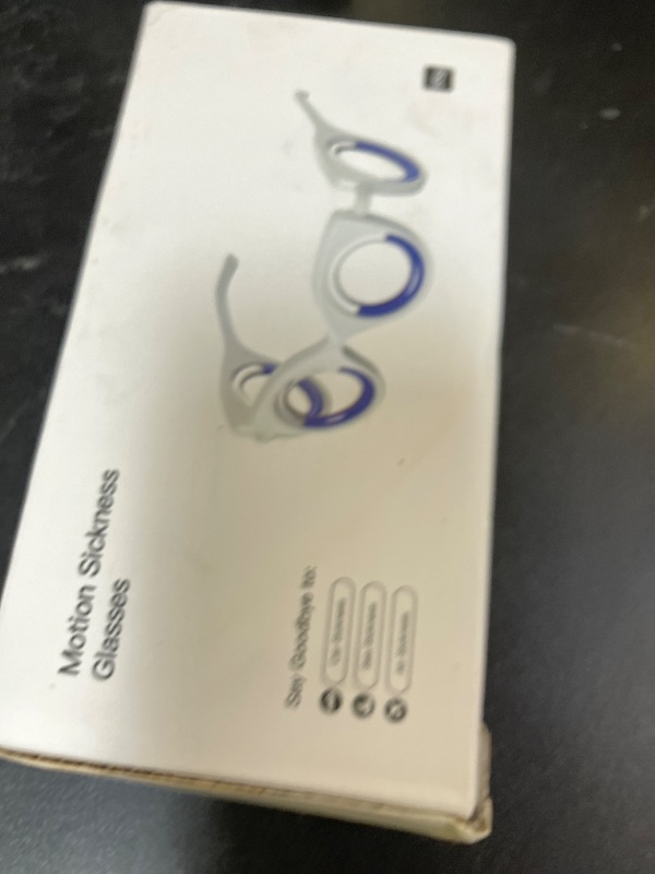 Photo 1 of NEOISM Motion Sickness Glasses Carsickness Airsickness Seasickness Light Portable Nausea Relief Glasses for Travel for Adults or Kids