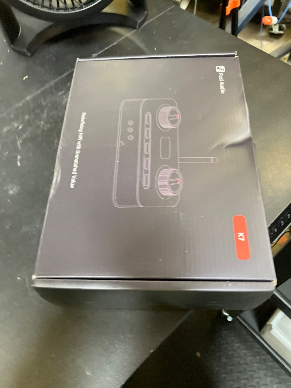 Photo 1 of Fosi Audio K7 DAC Headphone Amp, Desktop USB C Digital to Analog Audio Converter for Workspace and Gaming PC PS5, Optical/Coaxial/Bluetooth aptX HD LL/Microphone Input, 3.5mm/4.4mm Balanced/RCA Output