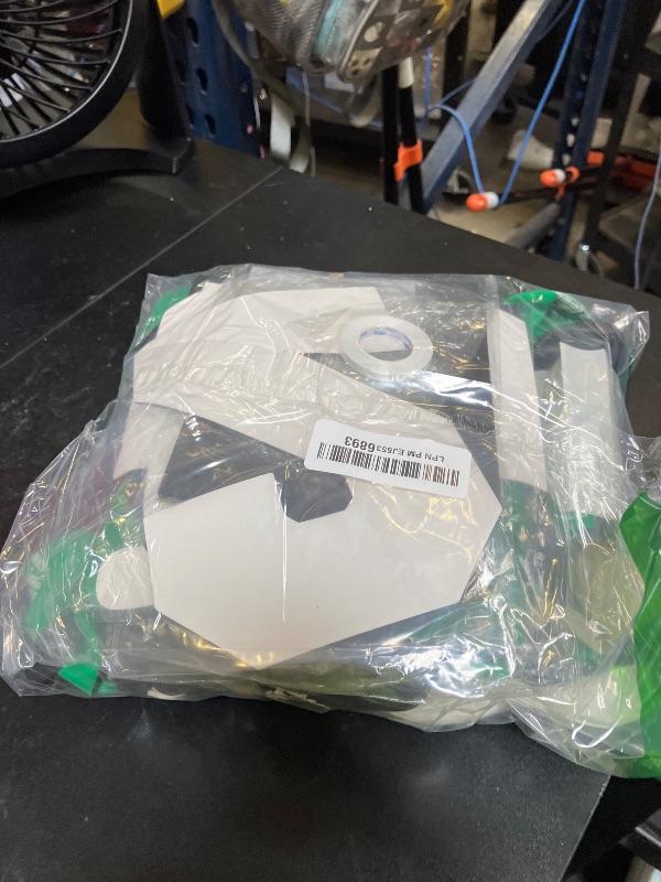 Photo 1 of DAZONGE Graduation Decorations 2025, Set of 4 Green Graduation Boxes with 139pcs Balloon Arch Garland Kit & 4 String Lights - So Proud of You Class of 2025 Decorations