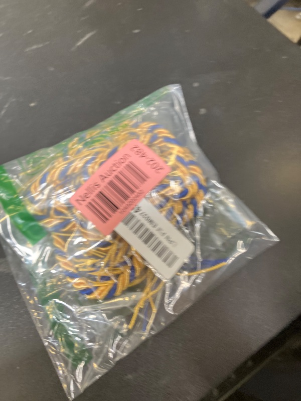 Photo 1 of Graduation Honor Cord, Blue Gold Graduation Cords 2025, Graduation Silk Rope Belt, Graduation Sash, 2025 Tassel Graduation, Blue Gold String 66 Inches for Graduation Party Ceremonies