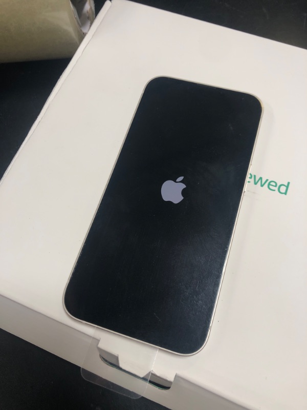 Photo 1 of Apple iPhone 13, 256GB, Starlight - Unlocked (Renewed Premium)