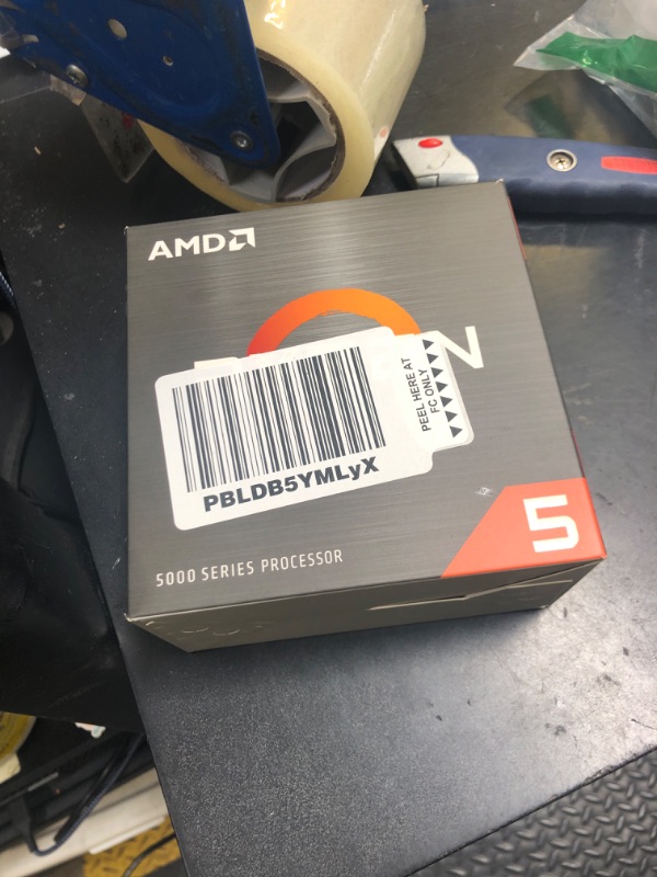 Photo 1 of AMD Ryzen 5 5500 6-Core, 12-Thread Unlocked Desktop Processor with Wraith Stealth Cooler