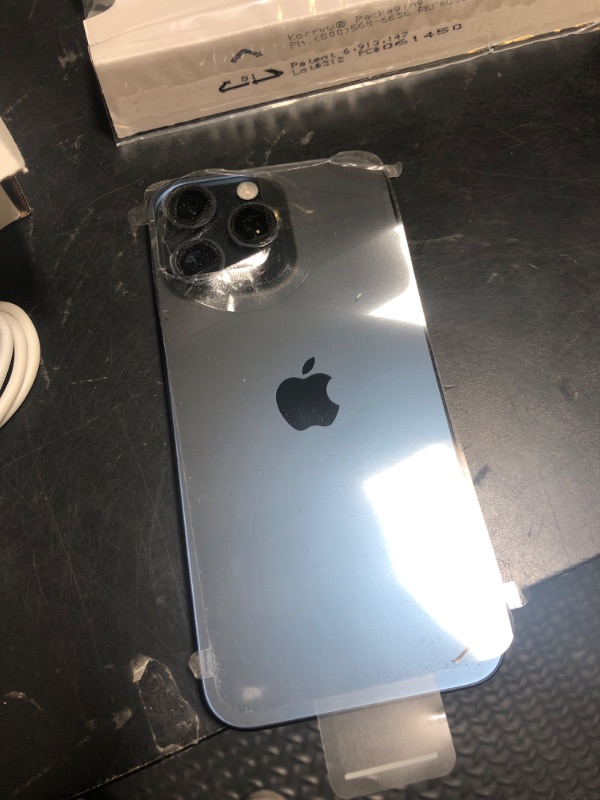 Photo 1 of Apple iPhone 15 Pro Max, 512GB, Blue Titanium - Unlocked (Renewed)