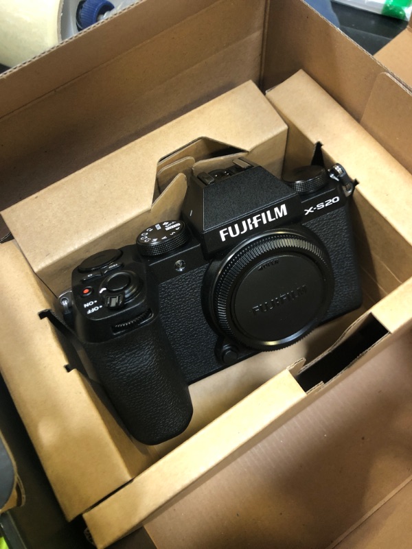 Photo 1 of FUJIFILM X-S20 (26 MP, 6.2K 30P, FHD 240P 10x Slo mo, AI Processing,IBIS System, VLOG Mode) with Free TG-BT1 Bluetooth Tripod Hand Grip