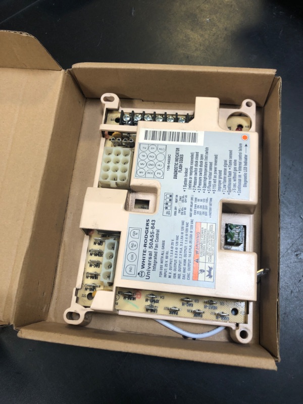 Photo 1 of 50A55-843 Furnace Control Board Furnace?Suitable for White Rodgers 50A55-843