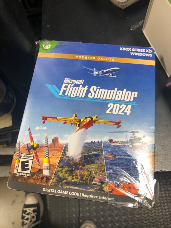 Photo 1 of Microsoft Flight Simulator 2024 – Premium Deluxe SteelBook® Edition – Play on Xbox Series X|S and Windows PC [Digital Code]