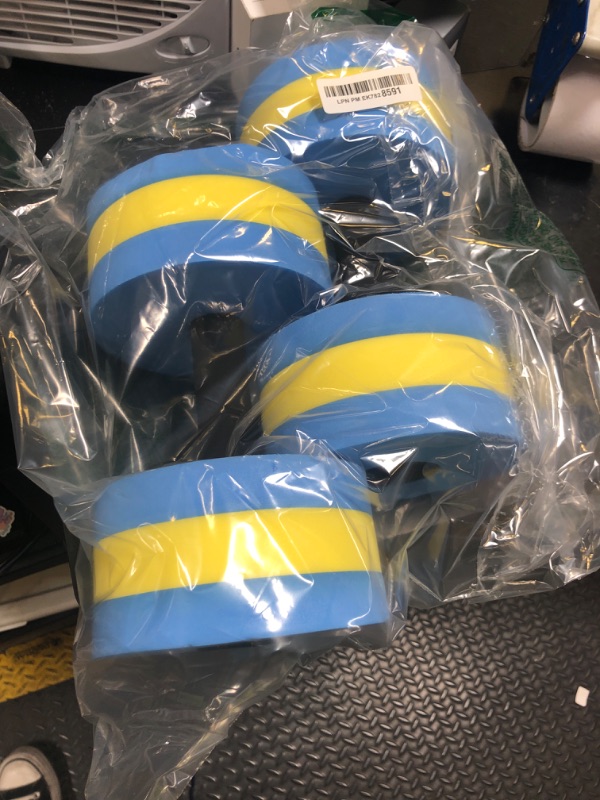 Photo 1 of UNAOIWN Water Dumbbells Water Aerobics for Pool Fitness Exercise Lightweight Resistance Aquatic Dumbbell Pool Barbells for Swimming