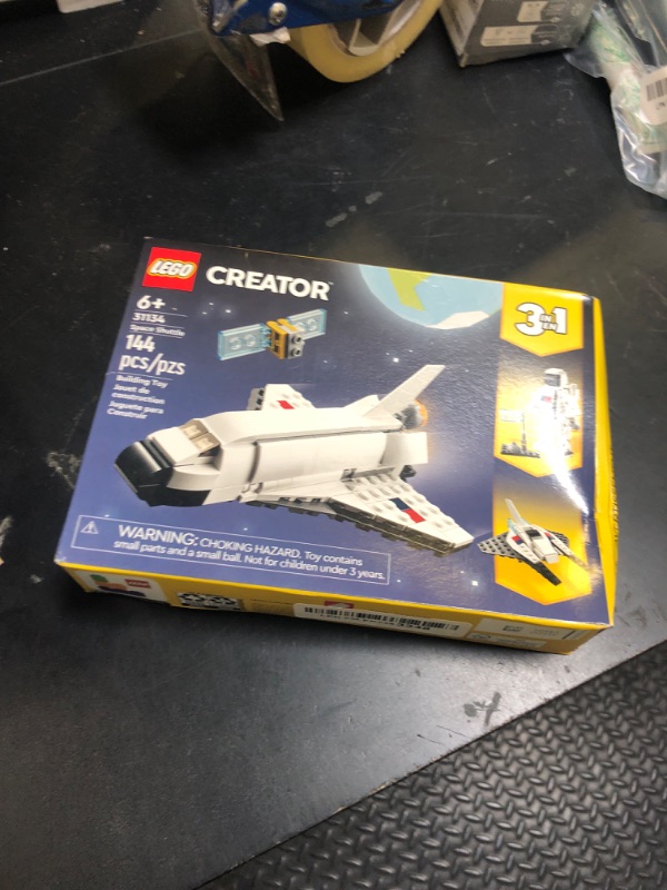 Photo 1 of LEGO Creator 3 in 1 Space Shuttle Toys - Space Toys Building Set for Boys & Girls, Ages 6+ - Option to Build 2 Spaceships or Astronaut - Educational Gift for Kids Birthday & Holidays - 31134
