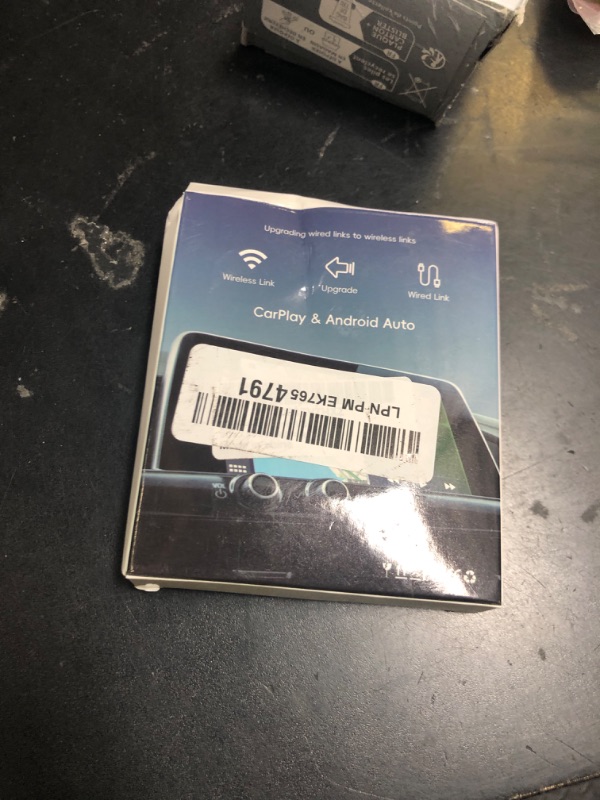 Photo 1 of 5 in 1 Wireless CarPlay Adapter and Android Auto Adapter Support Netflix/YouTube - CarPlay Ai Box Convert CarPlay Dongle TF Card/U Disk Magic Link for OEM Wired CarPlay/Android Auto Cars