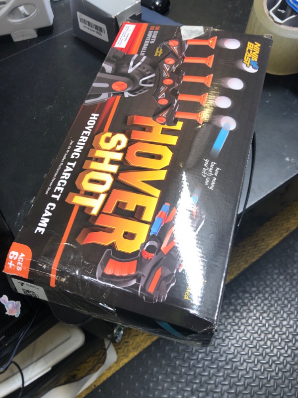 Photo 1 of Hover Shot Shooting Toy for Kids - Ball Target Game for Nerf Guns - Cool Birthday Gifts Toys for Boys Age 6+ Year Old Boy Best Teenage Gift Idea - Gun, Targets & Darts - Powered by Plug or Batteries