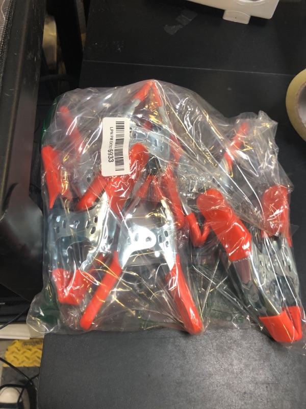 Photo 1 of HORUSDY 6-Piece 6" inch Spring Clamp, Heavy Duty Spring Metal Spring Clamps, 2.5"-inch Jaw opening (6-Piece)