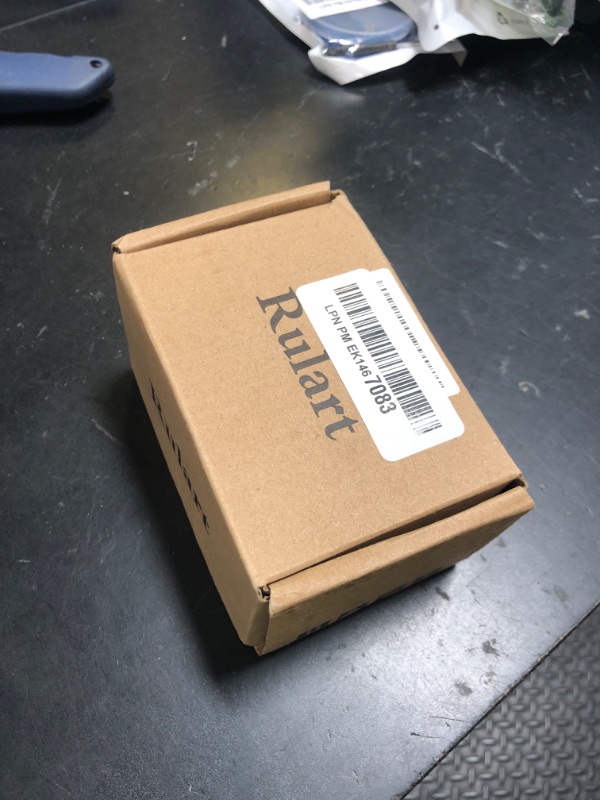 Photo 1 of Double keyed Deadbolt Lock - Keyed on Both Sides, 2-Way Adjustable Cylinder Deadbolt (Privacy/Passage), Satin Stainless Steel(Black, Double Side)