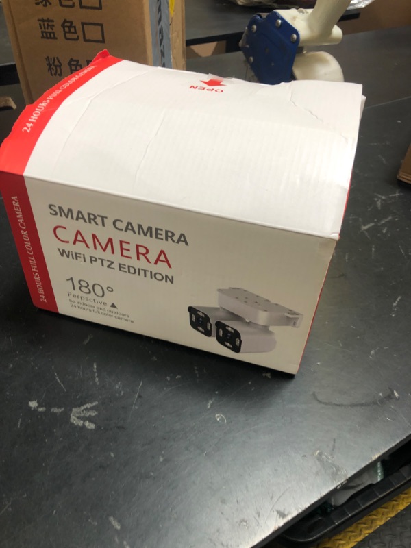 Photo 1 of Dual Lens WiFi Outdoor Cameras For Home Security, 2.5K/5MP House Cameras With Audio And Video, PTZ Security Cameras Wireless Outdoor With Auto Tracking, Outdoor Camera Wired Support Color Night Vision