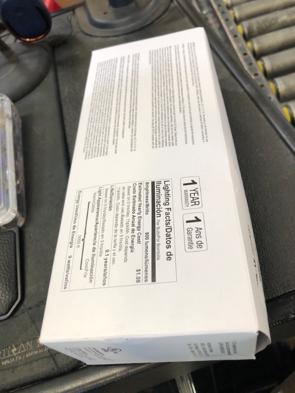 Photo 1 of LE LED Light Bulbs 60 Watt Equivalent, 9W 800 Lumens Non-Dimmable, Daylight White 5000K, A19 E26 Standard Medium Base, 10000 Hour Lifetime 5 Count (Pack of 1)