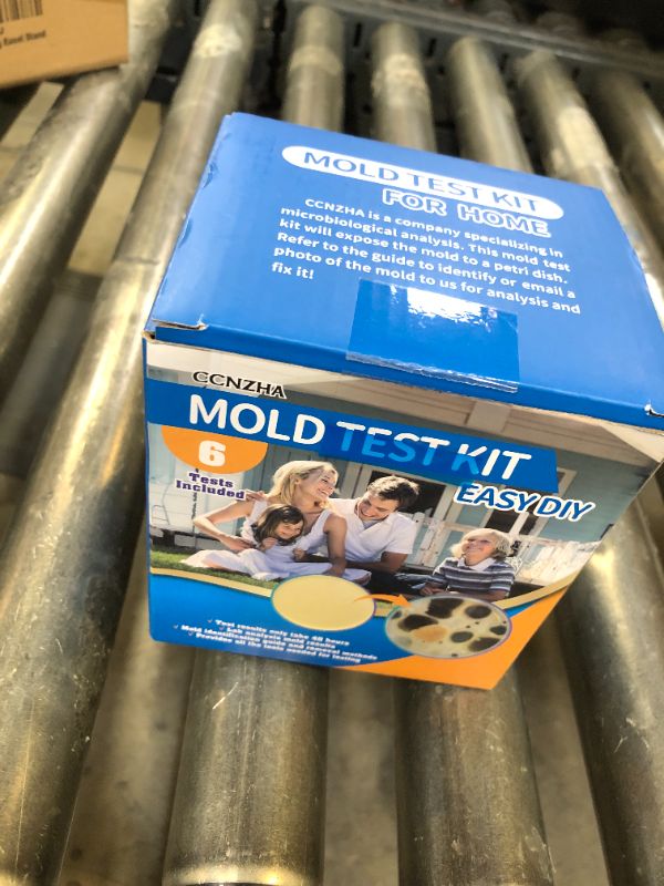 Photo 1 of Mold Test Kit for Home -DIY Mold Testing Kit with 6 Individual Tests-Black Mold Detector-Indoor Air Quality Tester-Mold Identification Guide-Free Lab Analysis-Fast and Reliable Mold Detector at Home