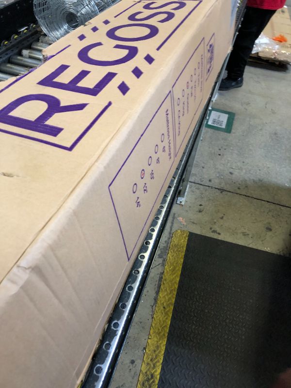 Photo 1 of REGOSS Queen Mattress, 12 Inch Hybrid Queen Mattress, Queen Size Mattress with Individual Pocket Coils, Plush Foam Mattress in a Box, Medium Soft, Motion Isolation for Pressure Relief